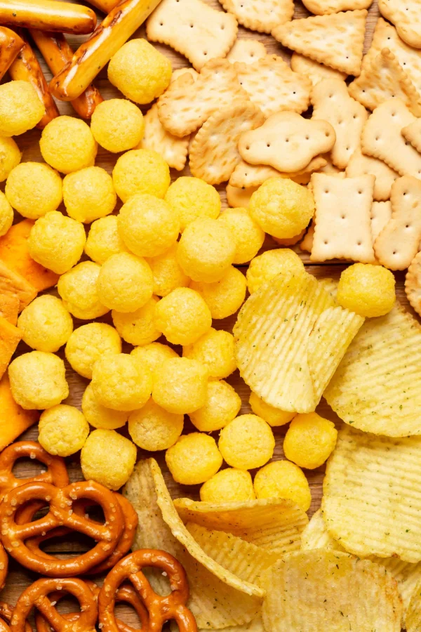 Chips Crackers and Snacks